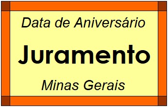 Data de Aniversário da Cidade Juramento