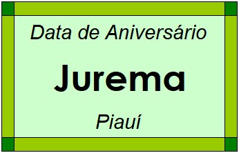 Data de Aniversário da Cidade Jurema