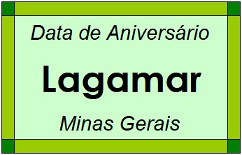 Data de Aniversário da Cidade Lagamar