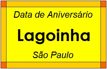 Data de Aniversário da Cidade Lagoinha