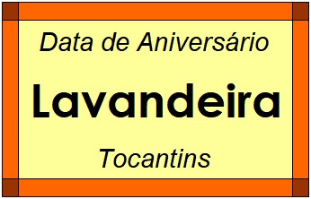 Data de Aniversário da Cidade Lavandeira