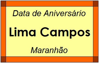 Data de Aniversário da Cidade Lima Campos