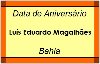 Data de Aniversário da Cidade Luís Eduardo Magalhães