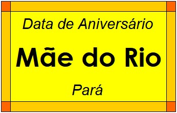 Data de Aniversário da Cidade Mãe do Rio