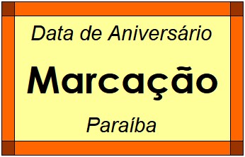 Data de Aniversário da Cidade Marcação