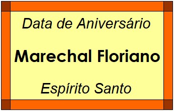 Data de Aniversário da Cidade Marechal Floriano