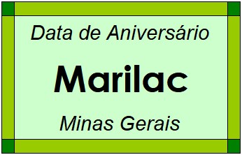 Data de Aniversário da Cidade Marilac