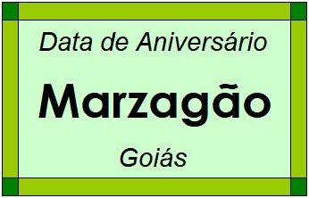 Data de Aniversário da Cidade Marzagão