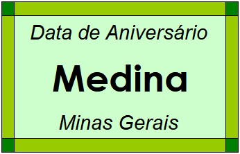 Data de Aniversário da Cidade Medina