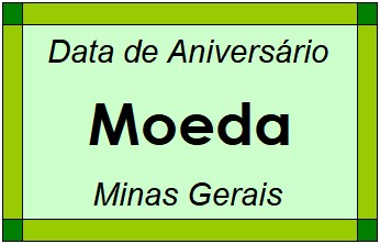 Data de Aniversário da Cidade Moeda