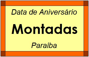 Data de Aniversário da Cidade Montadas