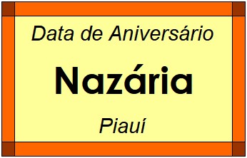 Data de Aniversário da Cidade Nazária