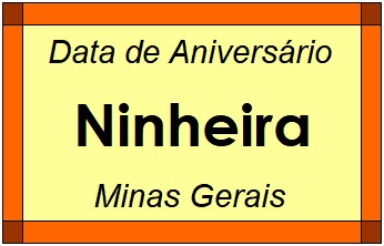 Data de Aniversário da Cidade Ninheira