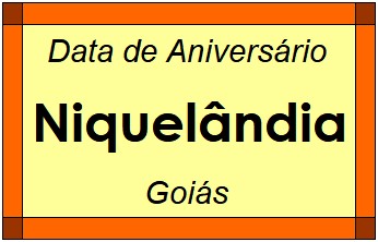 Data de Aniversário da Cidade Niquelândia