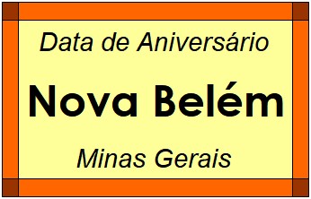 Data de Aniversário da Cidade Nova Belém