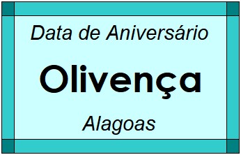 Data de Aniversário da Cidade Olivença