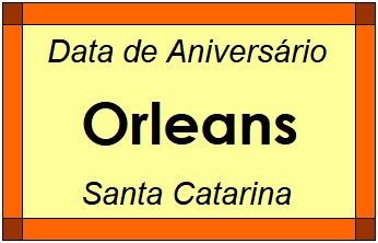 Data de Aniversário da Cidade Orleans