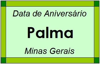 Data de Aniversário da Cidade Palma