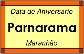 Data de Aniversário da Cidade Parnarama