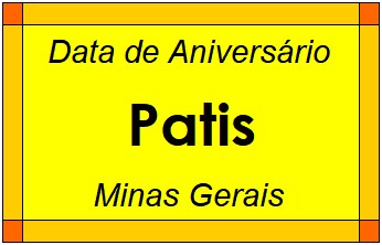 Data de Aniversário da Cidade Patis