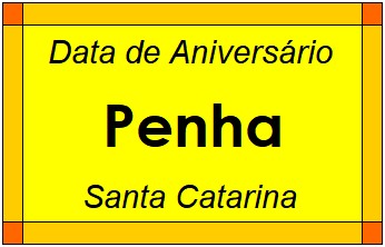 Data de Aniversário da Cidade Penha