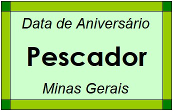 Data de Aniversário da Cidade Pescador