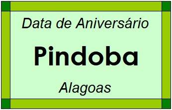 Data de Aniversário da Cidade Pindoba