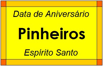 Data de Aniversário da Cidade Pinheiros