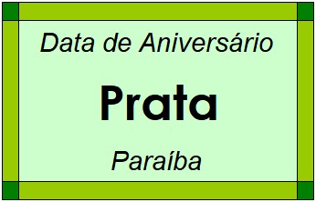 Data de Aniversário da Cidade Prata