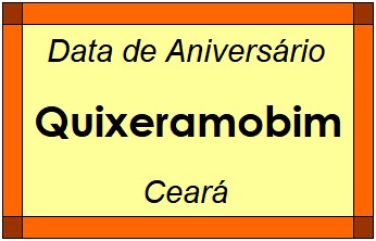 Data de Aniversário da Cidade Quixeramobim