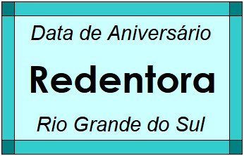 Data de Aniversário da Cidade Redentora