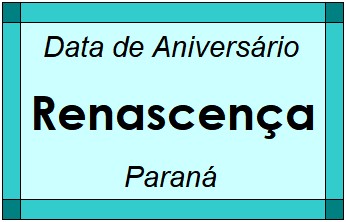 Data de Aniversário da Cidade Renascença