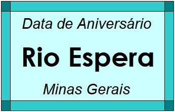 Data de Aniversário da Cidade Rio Espera