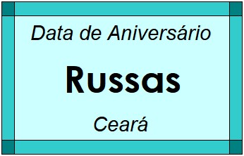 Data de Aniversário da Cidade Russas