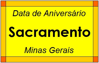 Data de Aniversário da Cidade Sacramento