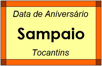 Data de Aniversário da Cidade Sampaio