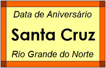 Data de Aniversário da Cidade Santa Cruz