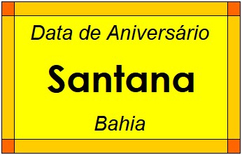 Data de Aniversário da Cidade Santana