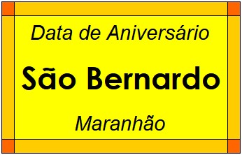 Data de Aniversário da Cidade São Bernardo