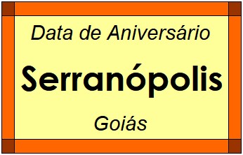 Data de Aniversário da Cidade Serranópolis