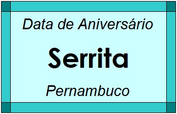 Data de Aniversário da Cidade Serrita