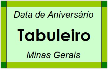 Data de Aniversário da Cidade Tabuleiro