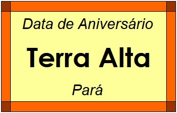 Data de Aniversário da Cidade Terra Alta