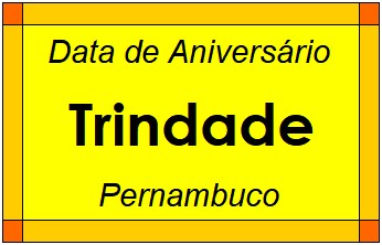 Data de Aniversário da Cidade Trindade