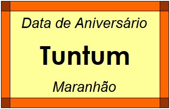 Data de Aniversário da Cidade Tuntum