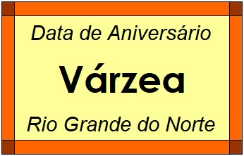 Data de Aniversário da Cidade Várzea