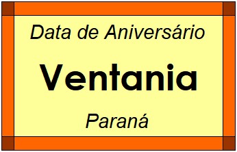 Data de Aniversário da Cidade Ventania