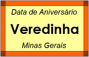 Data de Aniversário da Cidade Veredinha