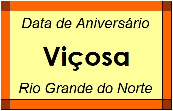 Data de Aniversário da Cidade Viçosa