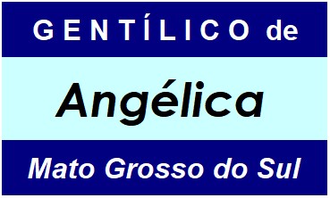 Gentílico da Cidade Angélica